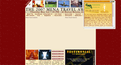 Desktop Screenshot of mena2007.menatravelawards.com